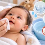 صورت نوزاد را با چی بشوریم؟ بهترین روش شست‌وشوی پوست حساس